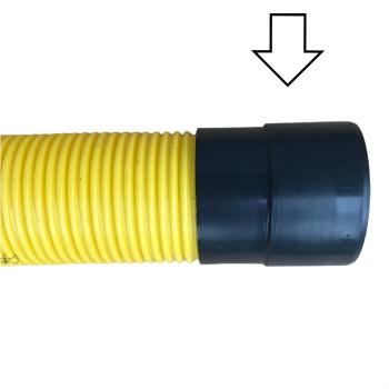 Drainage pipe reduction DN100 / 110 KG pipe